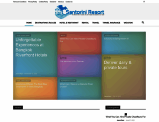 santorini-resort.com screenshot