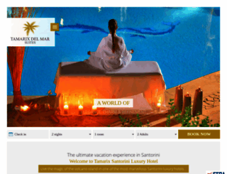 santorini-tamarix.com screenshot