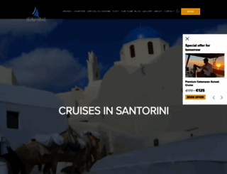 santorini-yachts.com screenshot