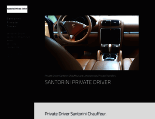 santoriniprivatedriver.strikingly.com screenshot