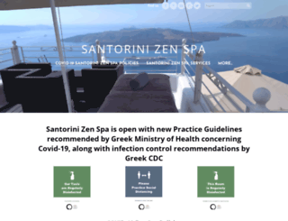 santorinizenspa.com screenshot