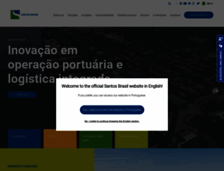 santosbrasil.com.br screenshot