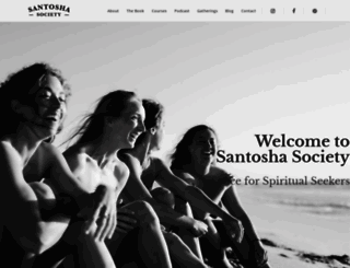 santoshasociety.com screenshot