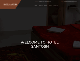 santoshguesthouse.com screenshot