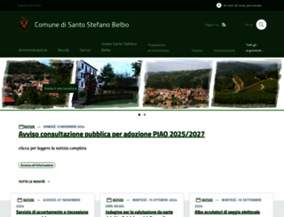 santostefanobelbo.it screenshot