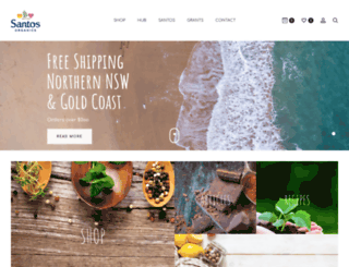 santostrading.com.au screenshot