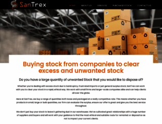 santrex.co.uk screenshot