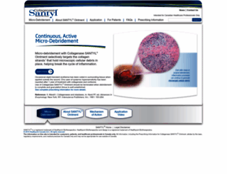 santyl.ca screenshot