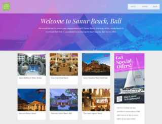 sanur-beach-hotel.com screenshot