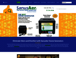 sanusaer.com screenshot