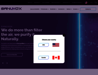 sanuvox.com screenshot