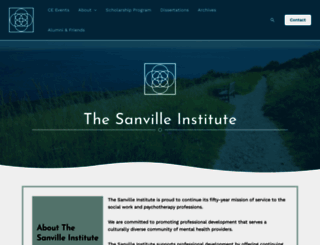 sanville.edu screenshot