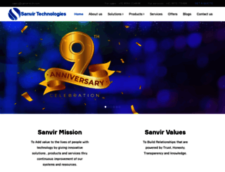 sanvirtech.com screenshot