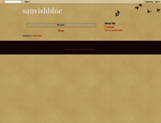 sanvishblue.blogspot.com screenshot