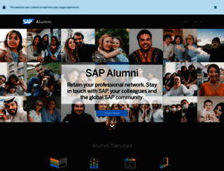 sap-alumni.com screenshot