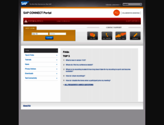 sap.mymeetingroom.com screenshot