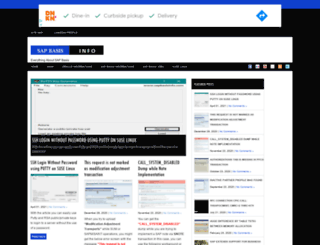 sapbasisinfo.com screenshot