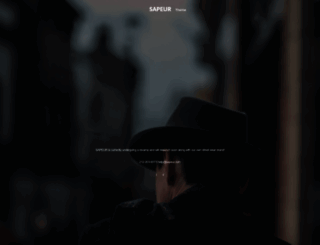 sapeur.com screenshot
