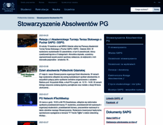 sapg.pg.gda.pl screenshot
