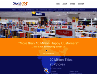 sapna-group.com screenshot
