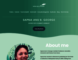 sapnageorge.com screenshot