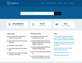 sapnoob.com screenshot
