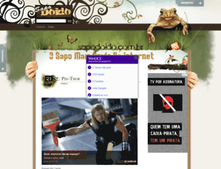 sapodoido.com.br screenshot