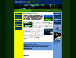 sapphirecoastgolf.com.au screenshot