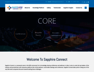sapphireconnect.in screenshot