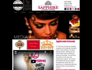 sapphirelondon.com screenshot