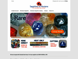 sapphiresofmontana.com screenshot