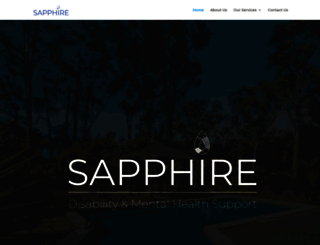 sapphiresupport.com.au screenshot