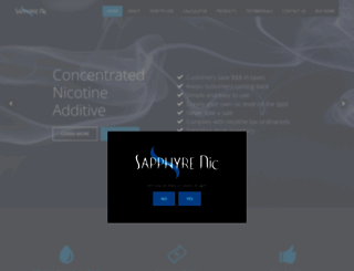 sapphyrenicotine.com screenshot