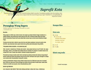 saprofitkota.blogspot.com screenshot