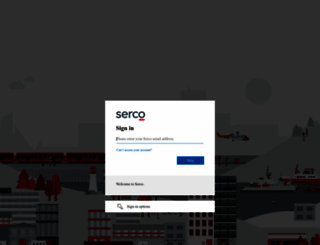sapsrm.serco.com screenshot