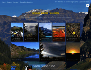 saraannesunshinephotography.com screenshot