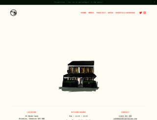 sarafinaitalian.com screenshot