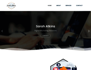 sarah-atkins.com screenshot