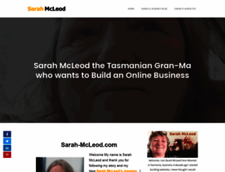 sarah-mcleod.com screenshot