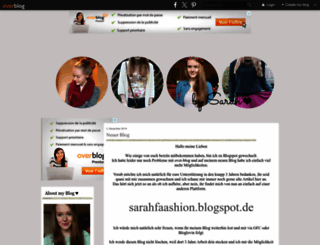 sarah.fashion.over-blog.de screenshot