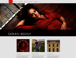 sarahbeeny.com screenshot