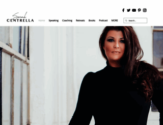 sarahcentrella.com screenshot
