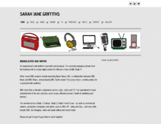 sarahjanegriffiths.com screenshot