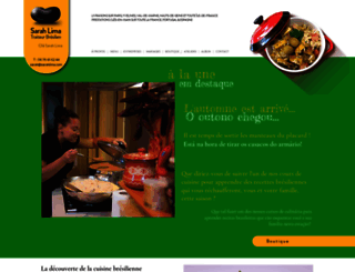 sarahlima.com screenshot