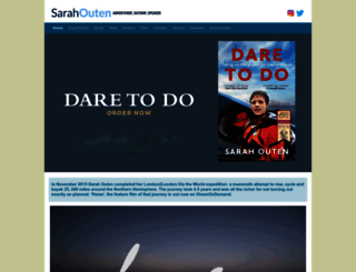 sarahouten.com screenshot