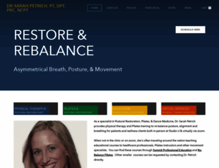 sarahpetrich.com screenshot