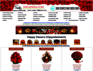 saraindia.com screenshot