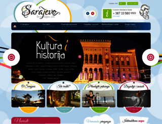 sarajevo-tourism.com screenshot