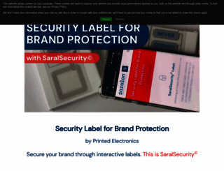 saralsecurity.com screenshot