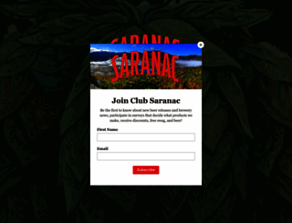 saranac.com screenshot